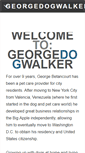Mobile Screenshot of georgedogwalker.com